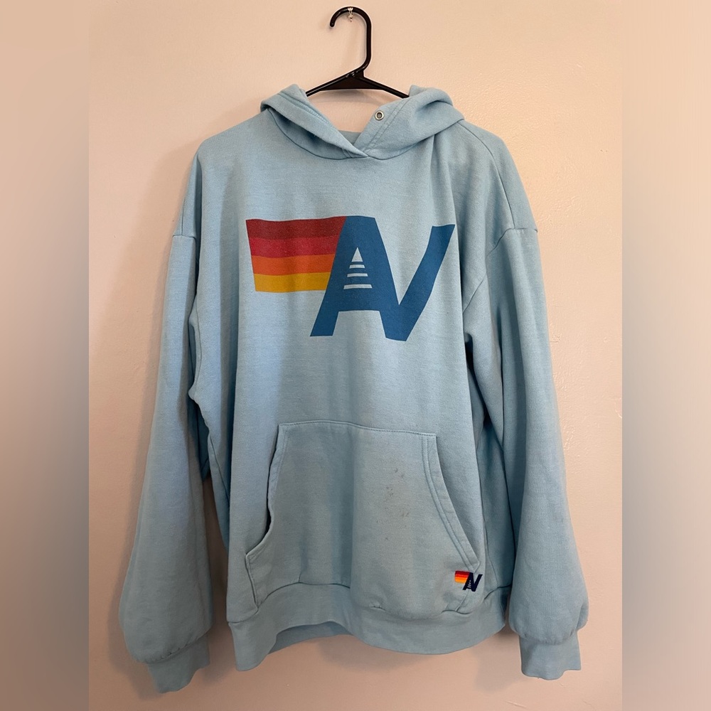 Blue aviator nation hoodie